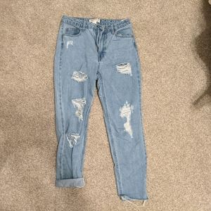 H&M x Coachella Distressed Jeans